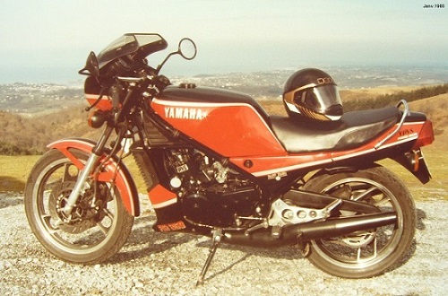 4ème moto YAM 350 RDLC