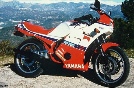 5ème moto YAM 350 RDLC F